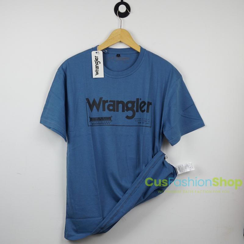 Product Introduction of เสื้อยืด Wrangler สำหรับผู้ชาย นำเข้าจากสหรัฐอเมริกา สีเขียวมิเนอรัล ทำจากผ้าฝ้ายและผ้าไหม เหมาะสำหรับการสวมใส่ทุกวัน เสื้อผ้าผู้ชาย 14