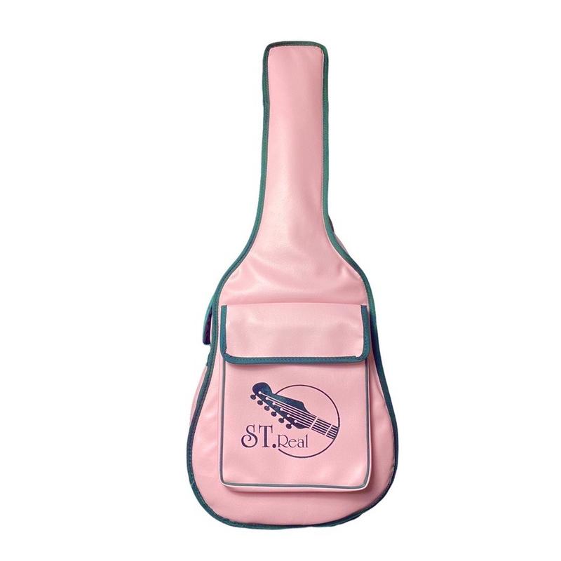 Bao Da Mini Đàn Guitar ST.Real Guitar Sài Thành mã D17 chất liệu da 3 lớp chống va đập size 1 2