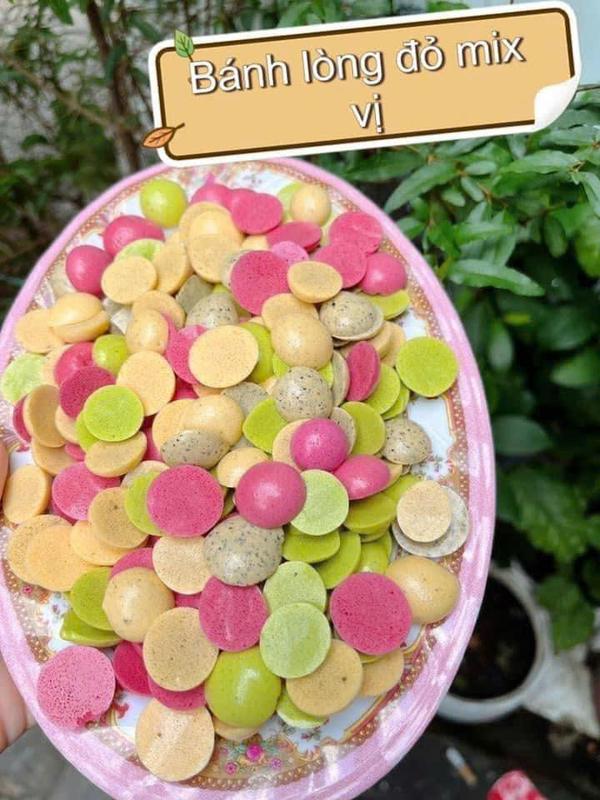 Bánh ăn dặm lòng đỏ trái cây rau củ mix vị cho bé ( hũ 300ml) 5