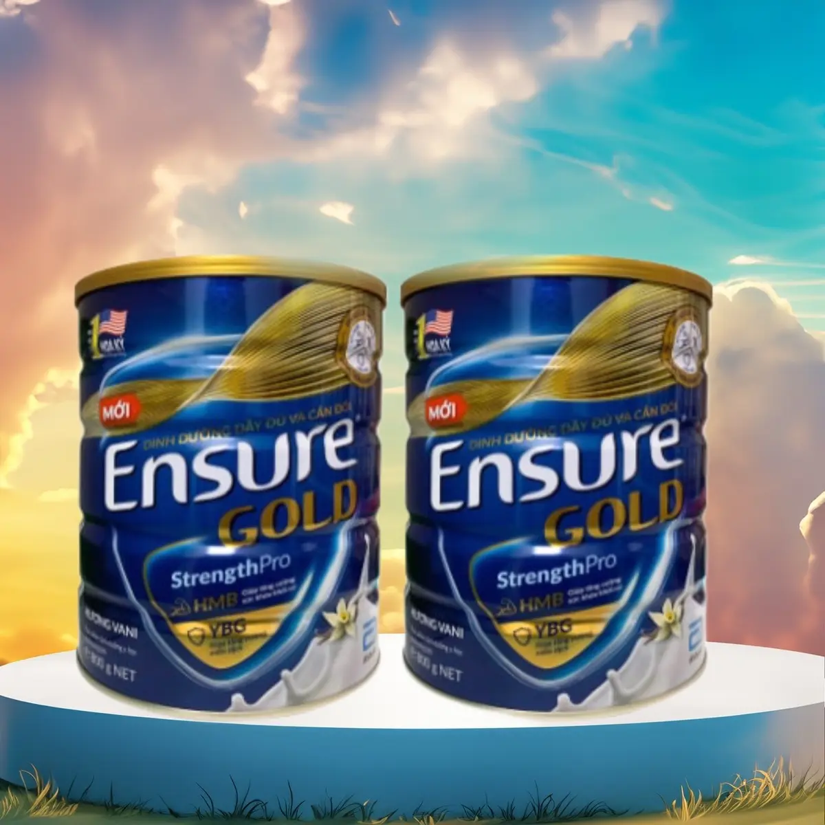 Sữa bột ENSURE GO|D Abbott, lon 800g - Dinh dưỡng đầy đủ cho người lớn