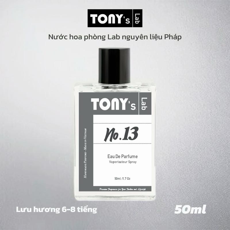 Nước hoa Unisex Tinh tế Quyến rũ - Tinh dầu 40% - Lưu hương 8 tiếng (Tony Lab chính hãng) - Thể tích 50ml 0