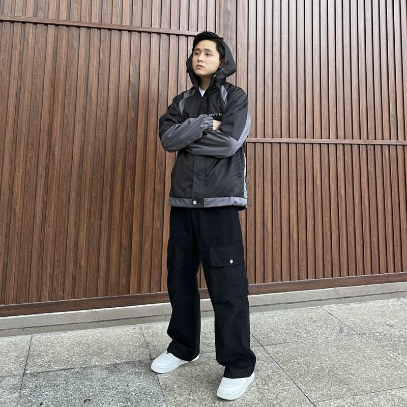 Áo khoác Dusty nam nữ, vải cán 2 lớp chính hãng dày dặn, form unisex Menswear 3