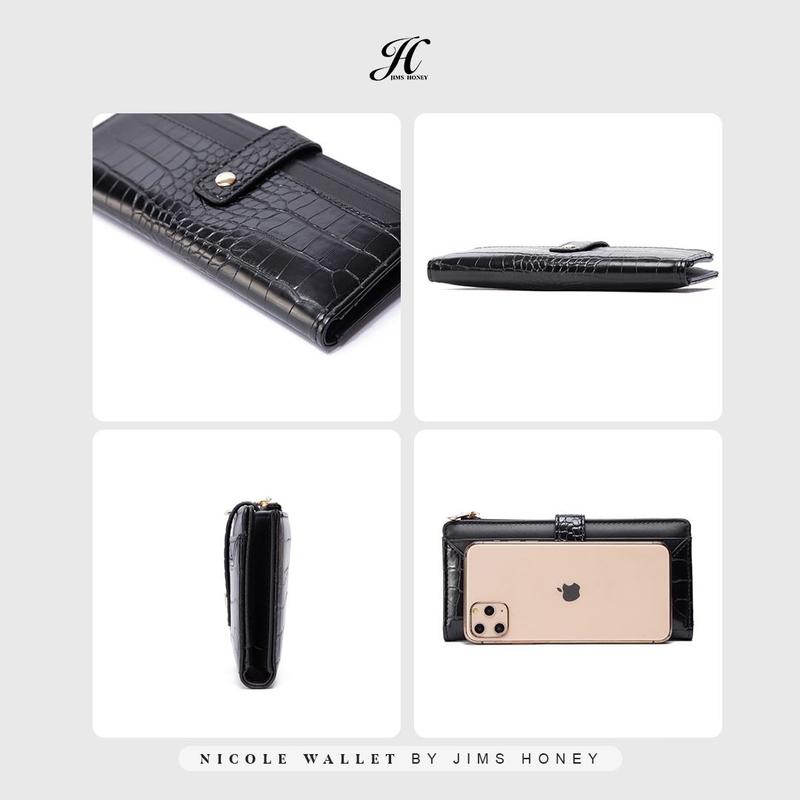 NICOLE WALLET Jims Honey Dompet Panjang Wanita Kartu 5