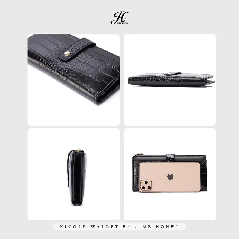 NICOLE WALLET Jims Honey Dompet Panjang Wanita Kartu 5