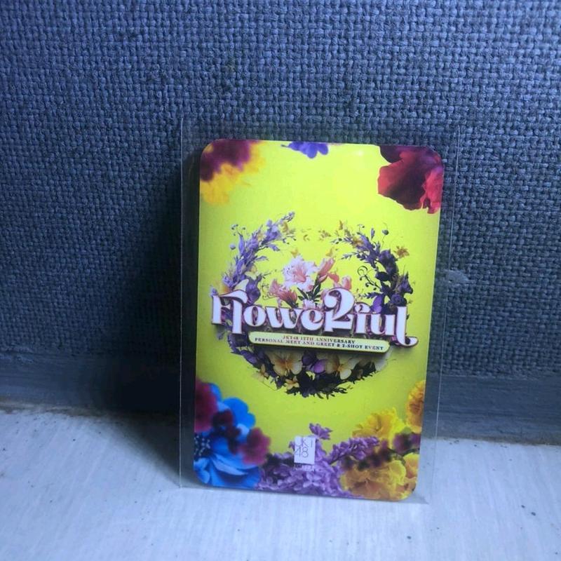 Photocard Jkt48 Flowerful Amanda Original/Official ! 1