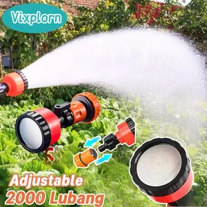 Vixplorn 2000 Lubang Adjustable Penyiraman Taman Mist Sprayer Nozzle /Alat Penyiraman Serbaguna/Siram Tanaman Bonsai Shower Nosel Nozzle Sprayer Adjustable