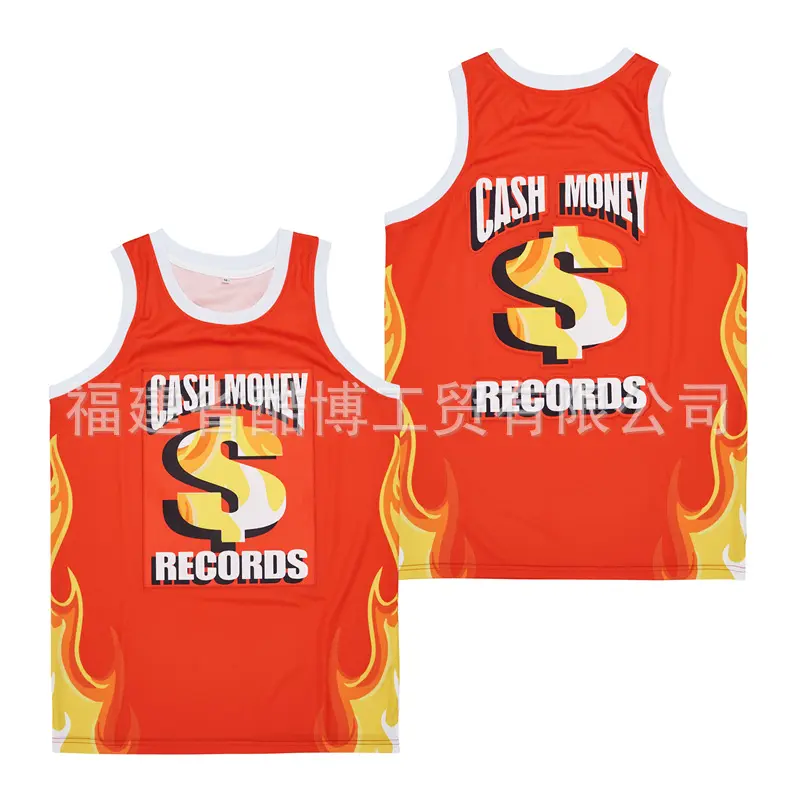 Áo Vest Bóng Rổ Thêu Ngọn Lửa NBA, Thiết Kế Hồ Sơ Tiền Mặt, Áo Tập Luyện Thể Thao Nam, Ngoại Cỡ, Để Bán