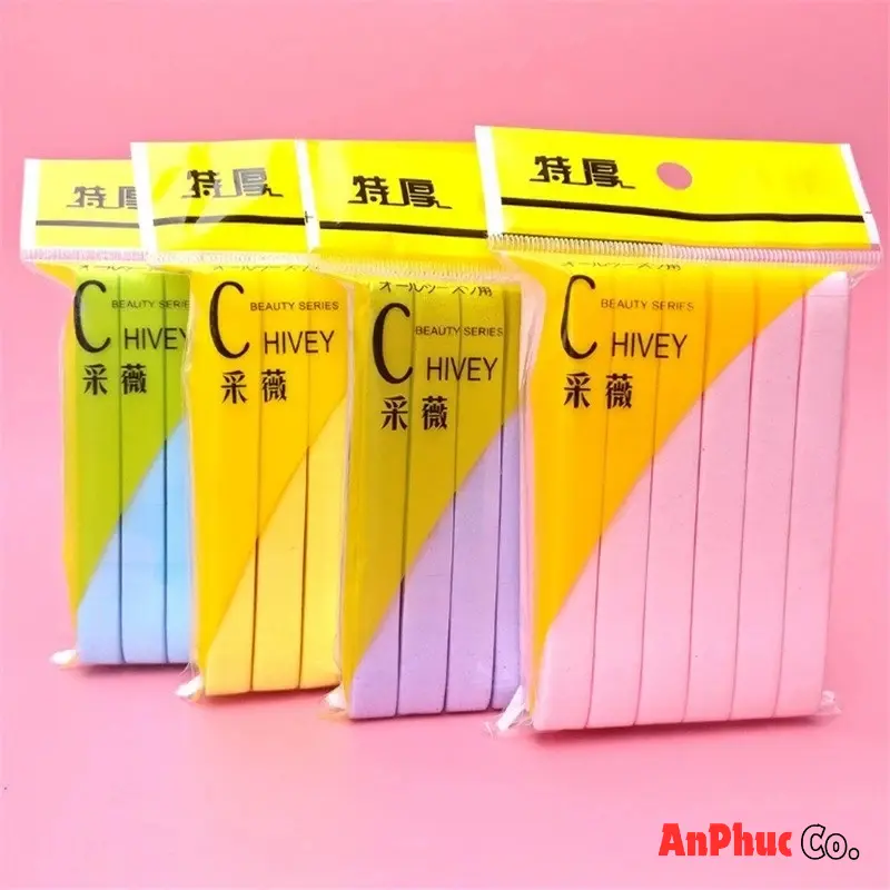 Bông Nở Rửa Mặt Bọt Biển Chivey 12 Miếng