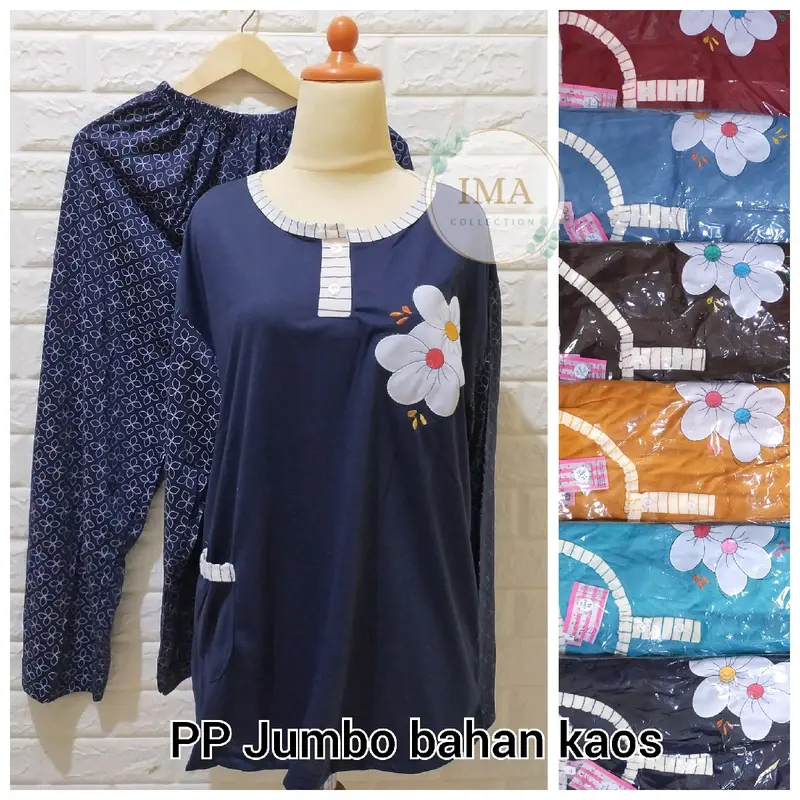 PAKET 3 PCS PP JUMBO / CELANA PANJANG LENGAN PANJANG / PAKET GROSIR MURAH 5