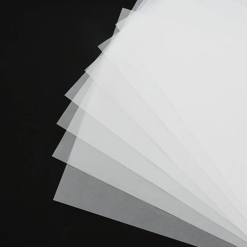 A3/A4/A5 Transparent Art Paper, 50sheets/set Thick Art Paper, Transparent Copy Paper for Drawing, Sketching, Art Supplies, Painting Essentials, Drawing Art Supplies 3
