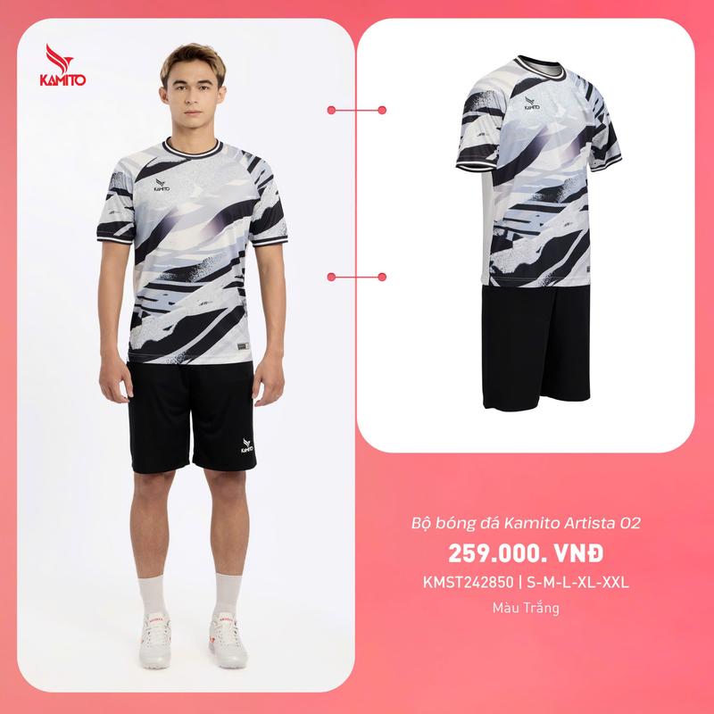 Product Introduction of Bộ Quần Áo Bóng Đá Kamito Artista 02 Chính Hãng - Sport - Trang Phục Nam - Đá Banh - Chạy Bộ - Tập Gym 11