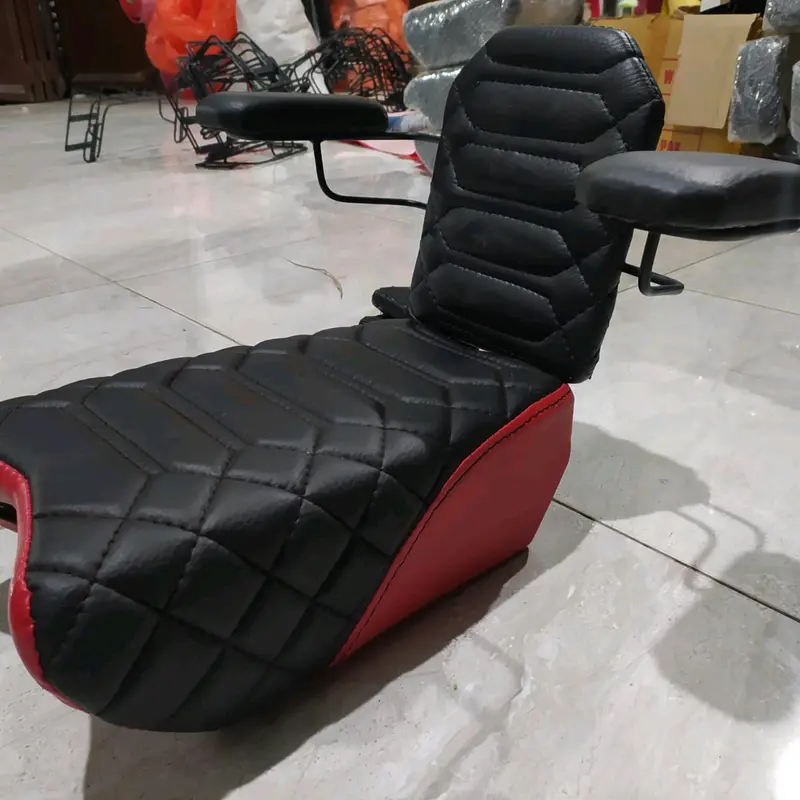 Kursi Jok Boncengan Anak Motif Timbul Lengkap Sandaran Safety Belt 1
