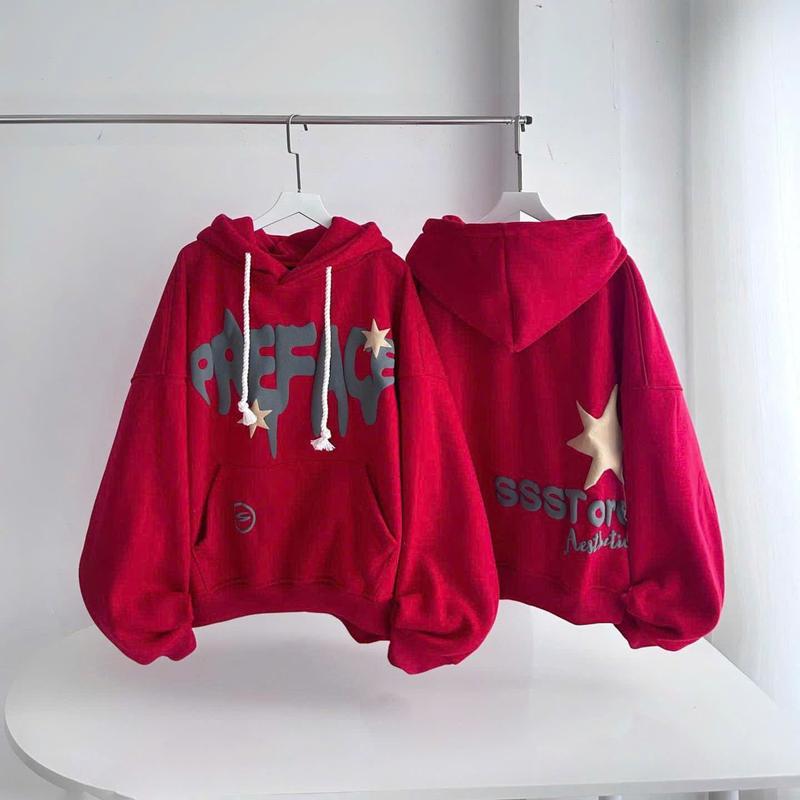 Product Introduction of Áo Khoác Nỉ In Chữ Nổi Jacket Top Nam Nữ Chống Nắng Giữ Ấm Khi Gió Lạnh Về - Women 7