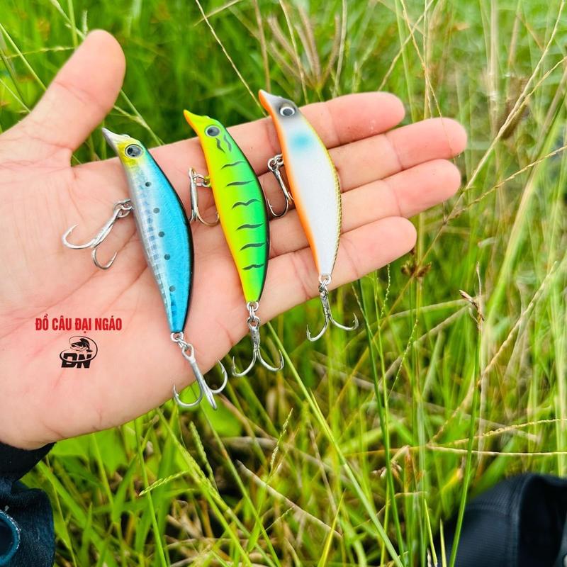 Mồi Câu Cá chẽm Măng Hồng ....vvv Sasuke Quốc Dân Giá rẽ Fun Lưỡi Bkk .