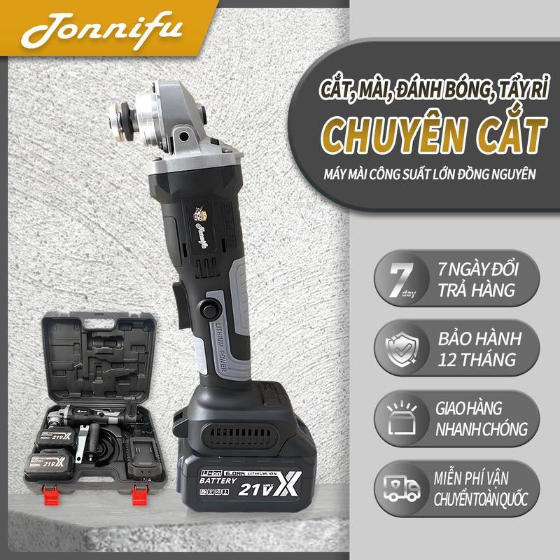 Máy mài pin cầm tay Tonnifu, Máy cắt Không Chổi Than, Chân Pin Phổ Thông, Dây Đồng máy mài góc chuyên nghiệp máy  mài máy  mài may  cat máy  cắt