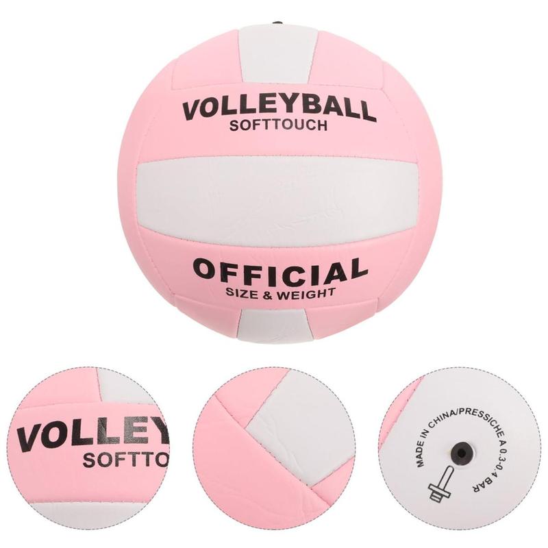 Product Introduction of Volleyball Waterproof Soft Sand Volleyball Beach Game Practice Volleyball Sports PU Ball 15