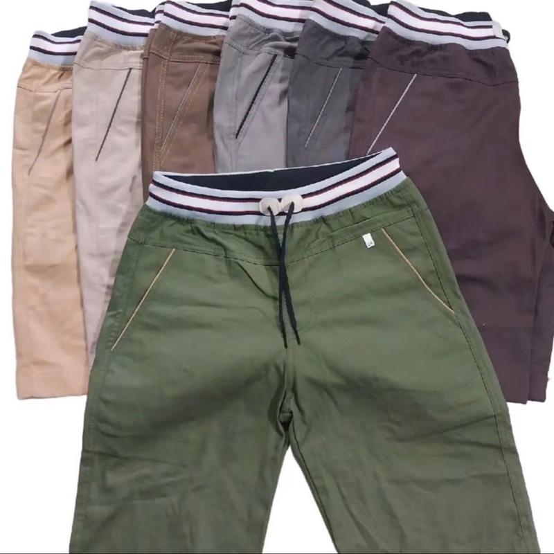 ￼￼ComBo 3 Quần Short, Quần Đùi. Quần Lửng Nam Kaki , Cạp Chun Nhiều Màu Nhiều size Menswear Có Túi