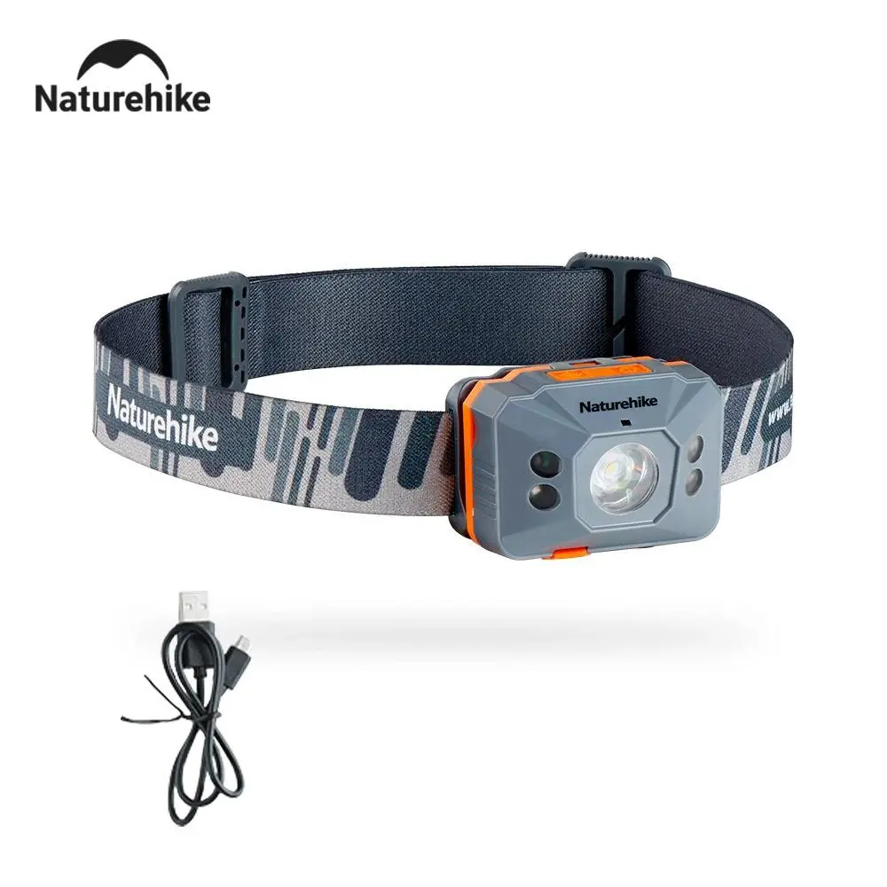 Headlamp, LED Portable Super Bright Camping Lights, Ultralight Mini Head Torch, USB Rechargeable Fishing Headlight