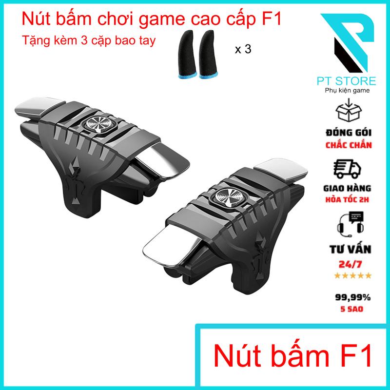 Nút bấm chơi game cao cấp F1 chơi pubg, freefire, cod.... cực kì nhạy và mượt | Nút bấm pubg cao cấp