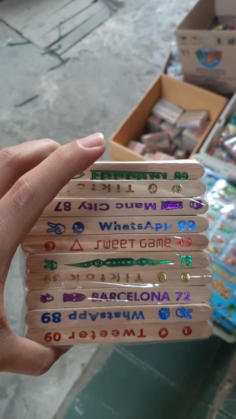 mainan stick emas anak upin ipin isi 50pcs