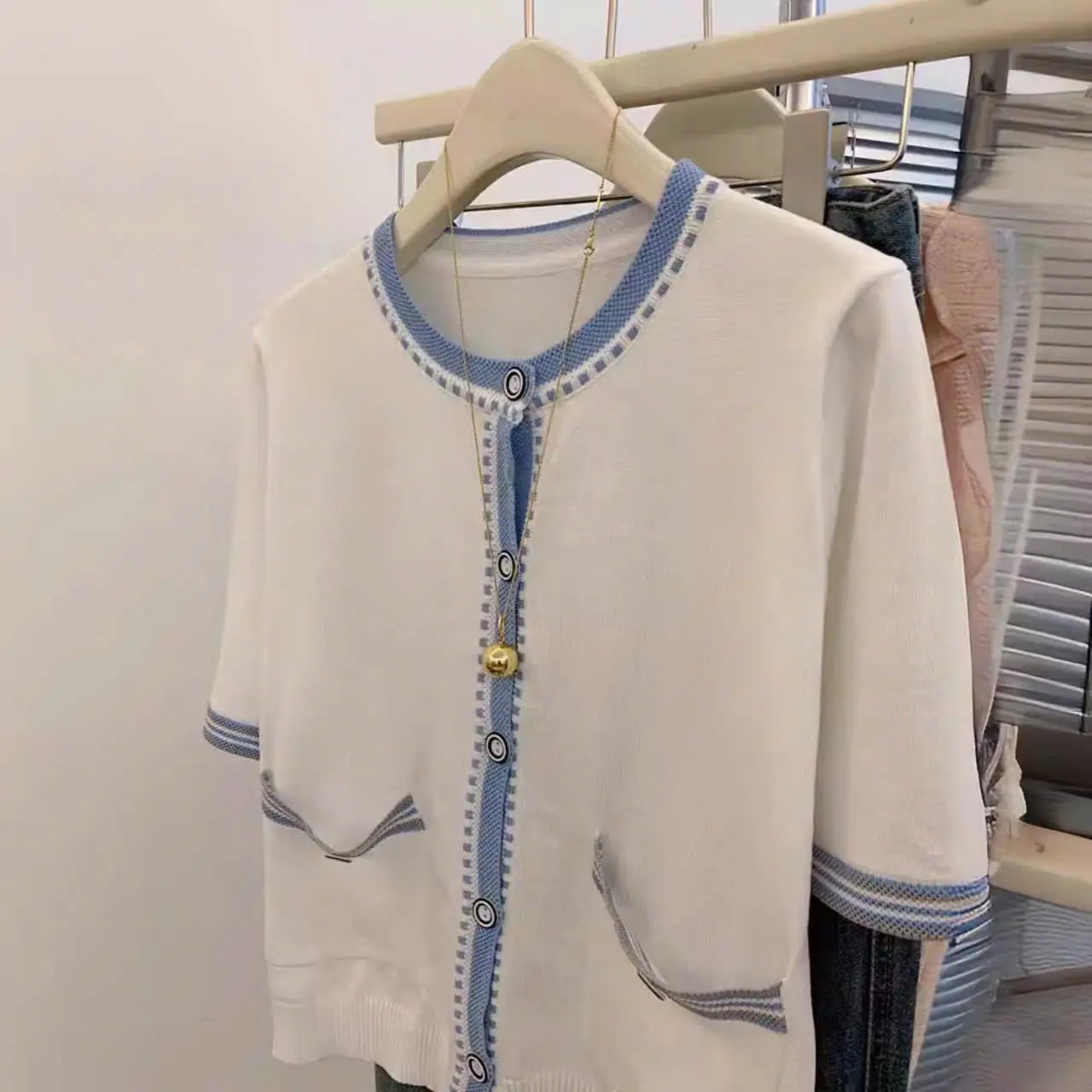 Áo len tăm mỏng M4 Women Top Nữ