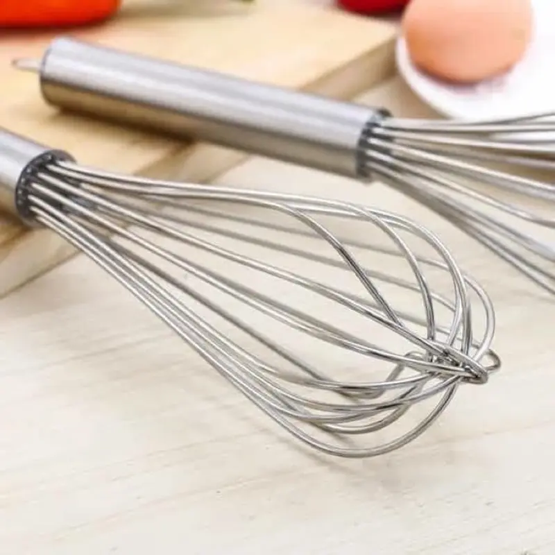 Whisker Balloon Whisk Stainless 8 inch Pengocok Telur Stainless Anti Karat / Kocokan Telur / Hand Mixer / Pengaduk Adonan Kitchenware Egg