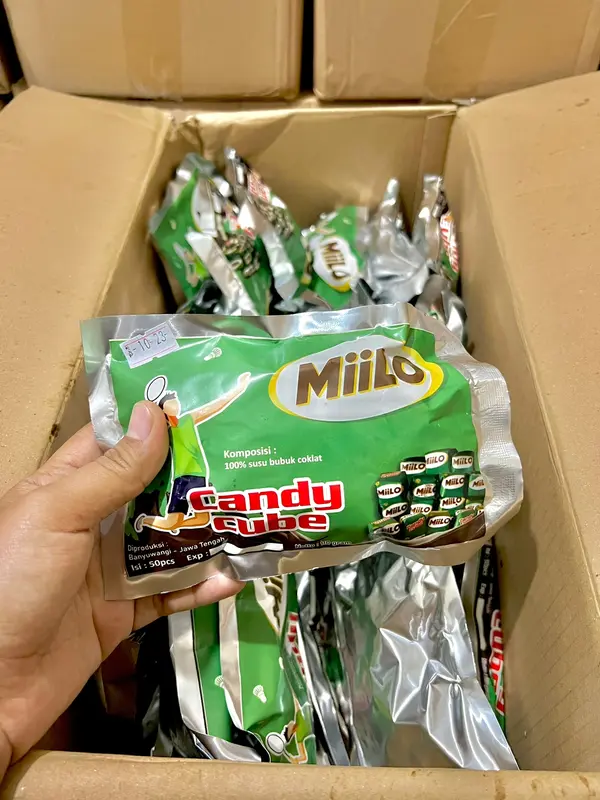 PAKET BUNDLING MIILO CUBE LOKAL 5 PACK LEBIH HEMAT coklat mini milo 1