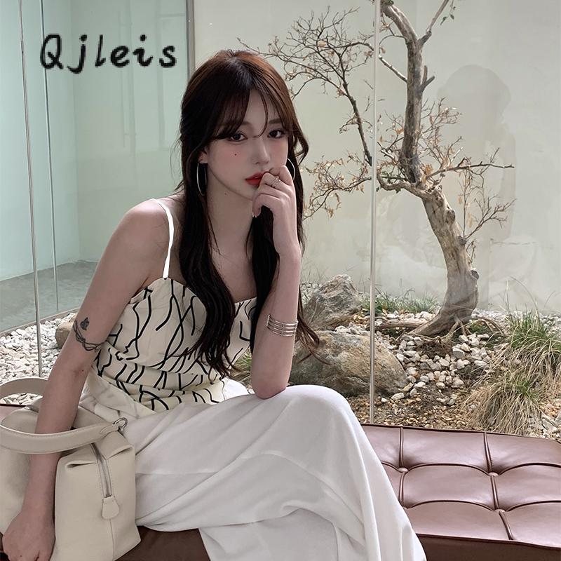 Product Introduction of Women Irregular Hem Backless Camisole, Boat Neck Sleeveless Off-the-shoulder Tops, Black/ Beige Polyester Sexy 33