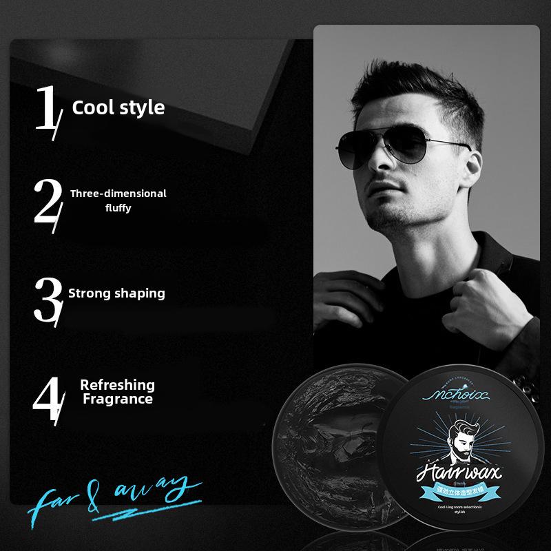Product Introduction of Sáp Vuốt Tóc Pomade Lì Trơn Trong Suốt, Định Hình Nam, Hàng Mới Về Chăm Sóc Tóc 3