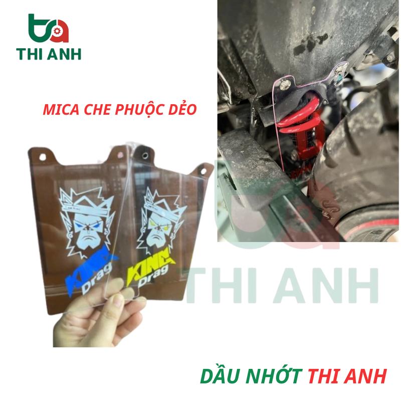 Mica che phuộc dẻo Mica che phuộc Exciter 150 Winner Sonic dễ dàng chế nhiều xe khác KHÔNG ỐC VÀ LÔNG ĐỀN