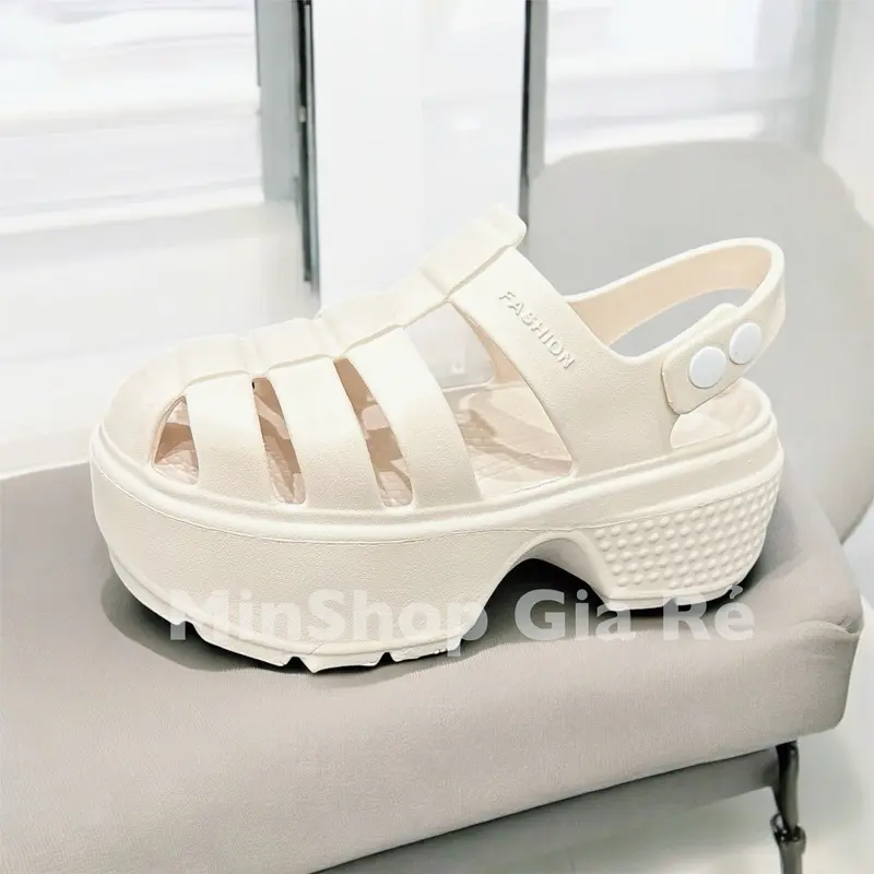 Dép Sandal Đi Học Nữ Chất Eav Nhẹ êm - Đế Cao - DéP, GiàY, Shoes giay  dep xăng  đan 2