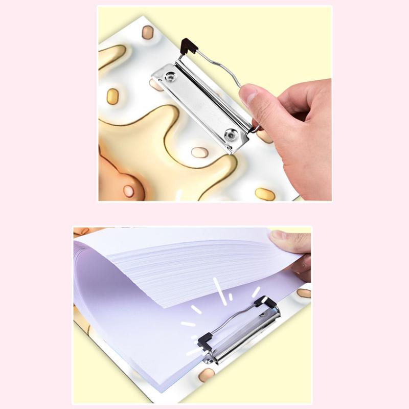 BISA COD 6302 Papan Ujian Motif Karakter 3D / Cute Stationery Exam Board 5