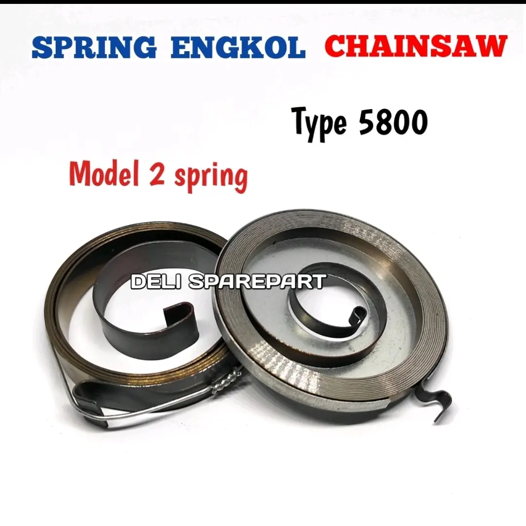 Spring Recoil Per Engkol Mesin 5500 5800 Chainsaw Sinso senso 2 per