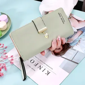 Dompet Panjang Wanita Banyak Ruang Dompet Ibu Ibu Dompet Cewek Kekinian Dompet Panjang Wadah/Dompet Koin