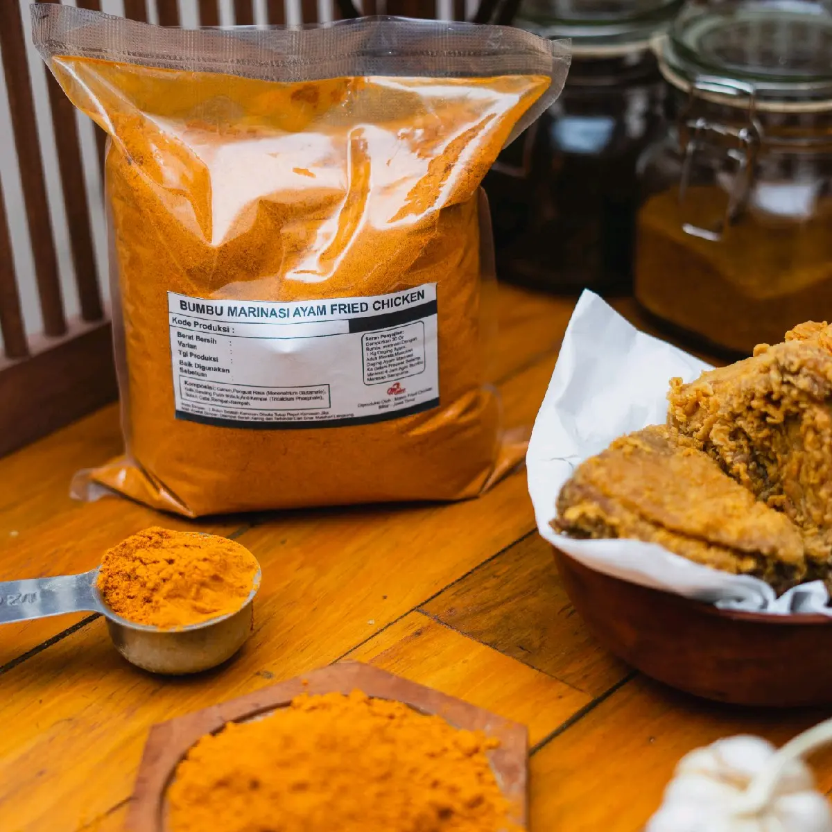 Bumbu marinasi ayam 500 gr bumbu rendam fried chicken Instan Penyedap