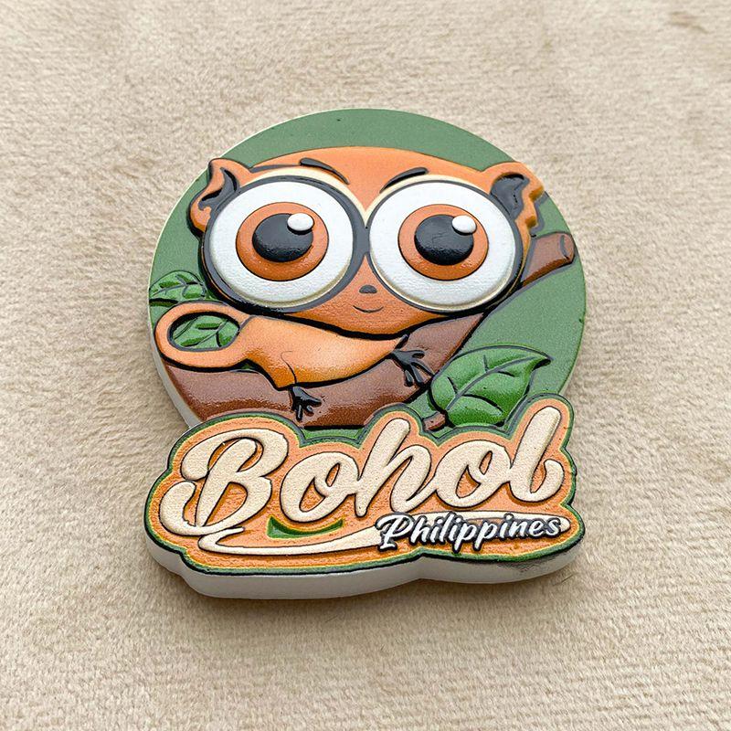 Product Introduction of Philippines Fridge Magnet 3D Stereo Eyepatch Monkey Magnetic Home Decor Gift Cultural Tourism Souvenir 3