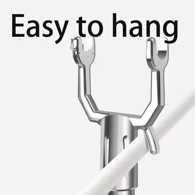 Gậy Inox lấy quần áo trên cao gậy  inox 2