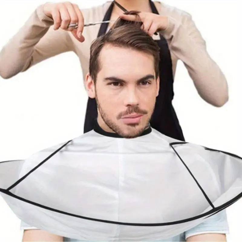 Foldable Hair Cutting Capes Umbrella, Adjustable Anti-static Barber Cape, Breathable Hair Styling Tools for Salon & Home Use 2