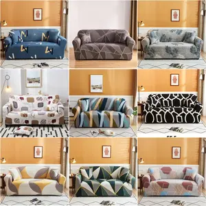 Cover Sofa Sarung Sofa 1/2/3/4 Seater/Sofa Cover Elastic/Sofa Protector Covers Kain