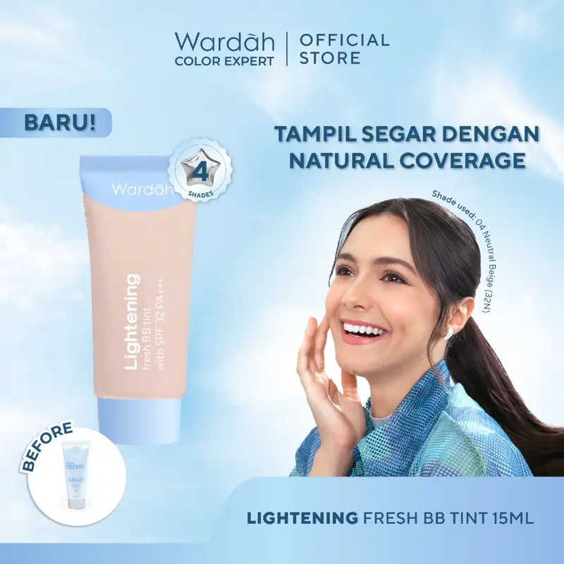 NEW! Wardah Lightening Fresh BB Tint 15ml 0