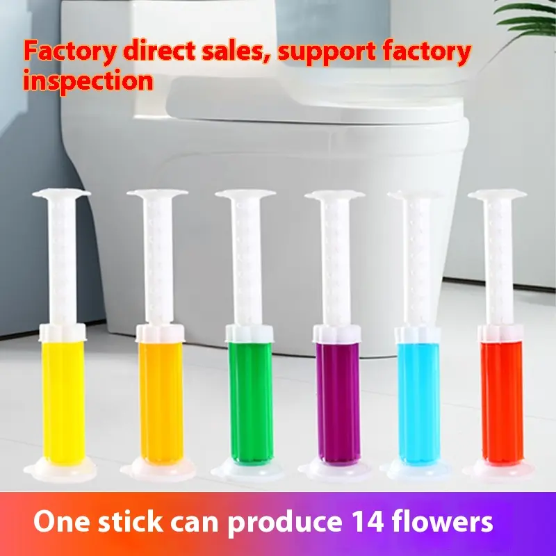Qcgj 14  Small Flower Deodorant Fragrance Gel   Treasure    Fantastic Deodorant laundry  detergent   cleaning Household Scented Perfume anti mold  fog  detergent citrus anti-bacterial lemon floor    bowl bowl    cleaner  toilet