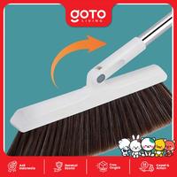 Gambar (Promo Special) Goto [COD] Pukito Broom Set Sapu Pengki Lipat Alat Pembersih Lantai 2In1 dari Goto Living Kota Tangerang 2 Tokopedia