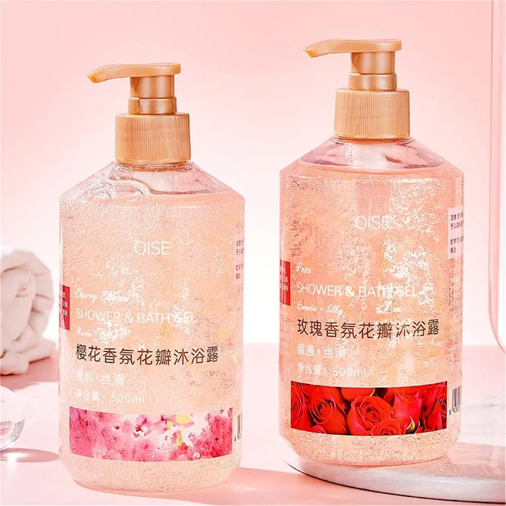 Sữa Tắm Hương Cánh Hoa, Kisser, Hương Thơm Lâu Dài, Dưỡng Ẩm, Làm Sạch, Nuôi Dưỡng, Khối Lượng Lớn, Thích Hợp Cho Phụ Nữ, Ký Túc Xá Gia Đình, 500ml