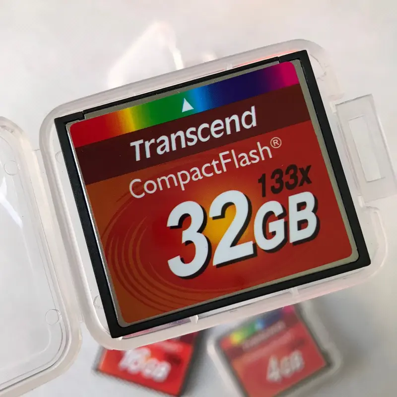 Thẻ nhớ CF Transcend 32GB 16GB 8GB 4GB tốc độ 133X  (Thẻ Compact flash cho máy ảnh) Phụ Kiện Camera Chụp Ảnh 2
