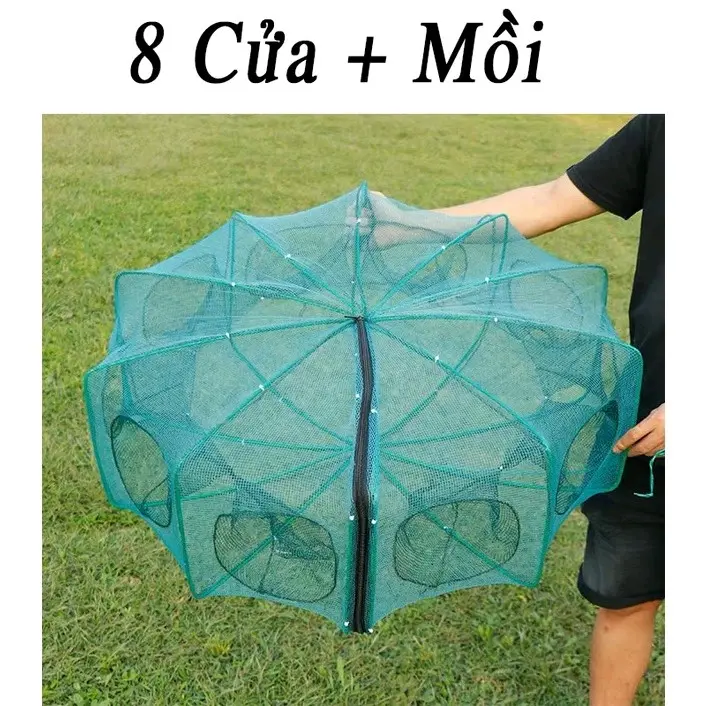 Lồng bát giác tôm cua, lươn trạch Fishing Đi Câu Câu Cá Fish 0