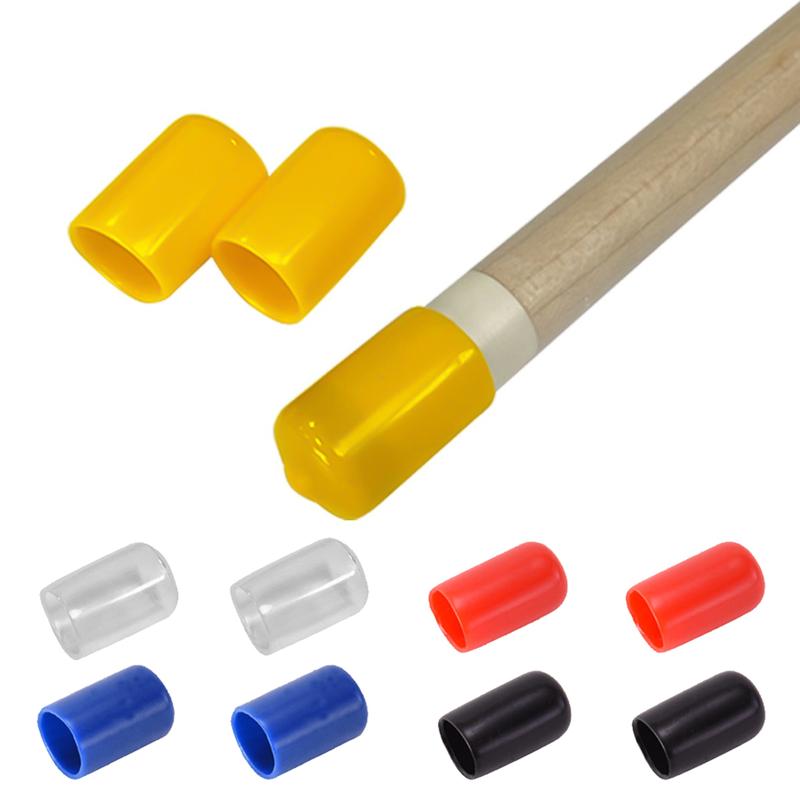 10PCS 13MM Billiard Cue Head Protective Cover Anti-Collision Anti-Wear Rubber Pool Cue Tip Case Billiard Supplies #473223 0