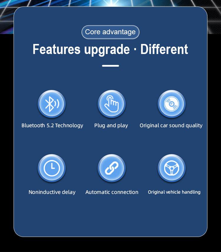 Product Introduction of Wired to Wireless CarPlay Box Wired Auto to Wireless Auto Android Two-in-One Car CarPlay 1