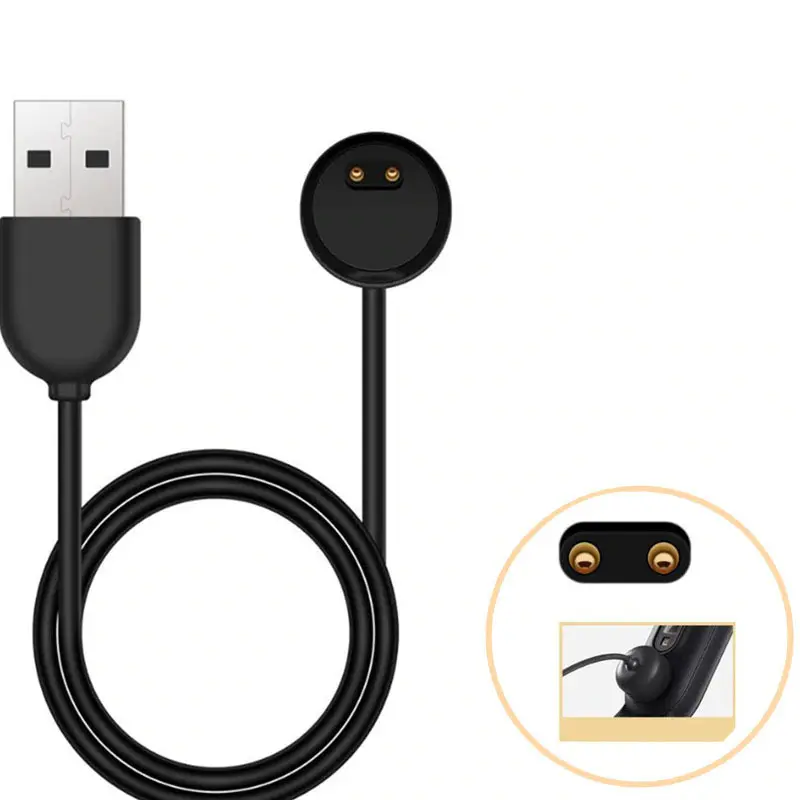 Kabel Charger Mi Band Dock 30cm for Xiaomi Mi Band 5 6 7 - EDCS300 - Black 3