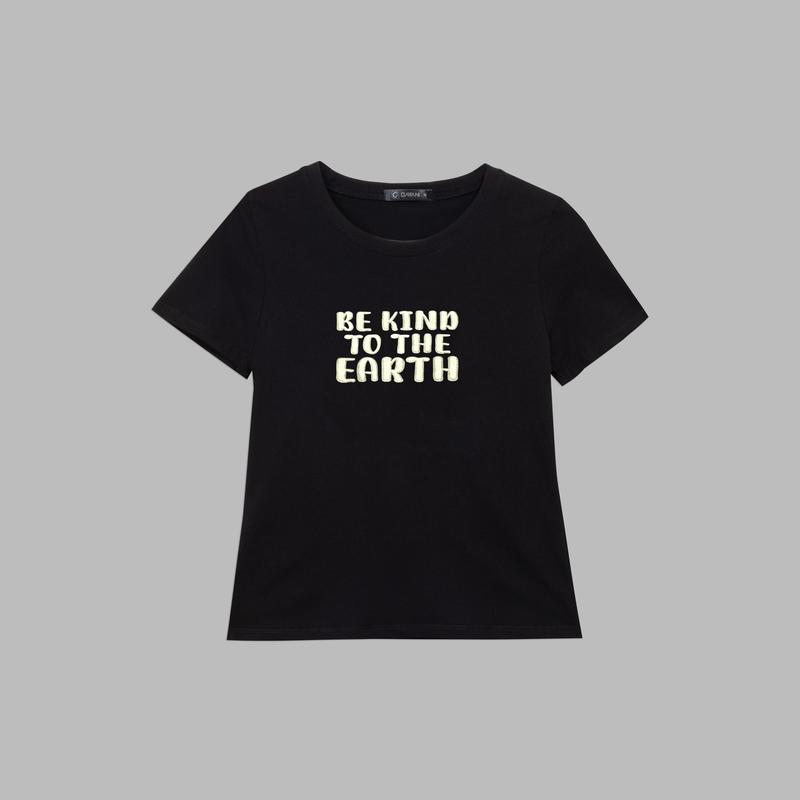 Áo thun nữ tay ngắn _ Gavani Akh King to the earth 3