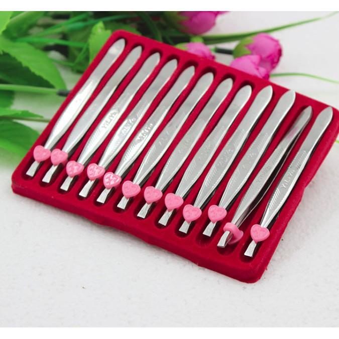 Nhíp Nhổ Lông Mày Và Tóc Bạc - Chất Liệu Thép Không Gỉ Cao Cấp, Dễ Sử Dụng Mỹ Phẩm Trang Điểm Cosmetic 5